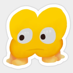 Sad X Sticker